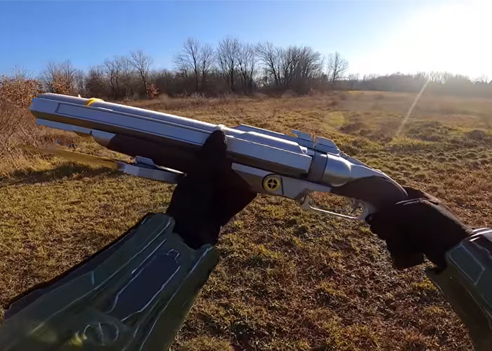 DOOM SLAYER Double Barrel 40mm “Super Shotgun” Airsoft Gameplay