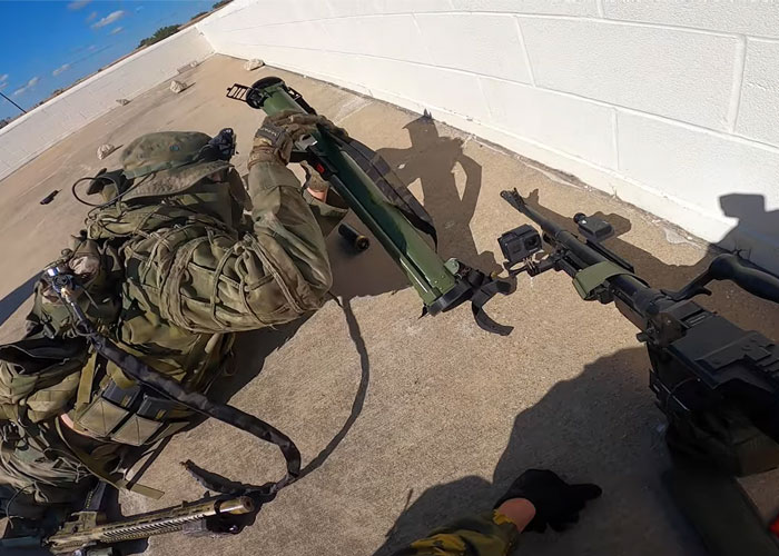 Airsoft Alfonse Rocket Launcher Gameplay