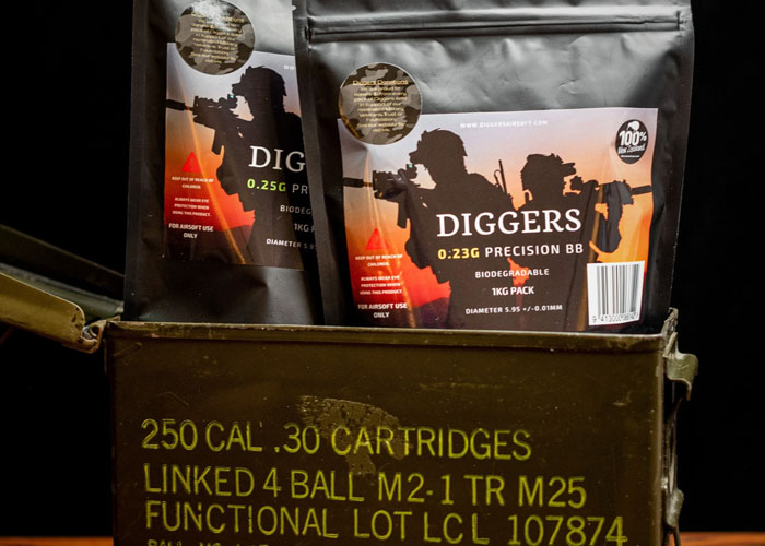 Diggers Airsoft Precision BBs Popular Airsoft To The Airsoft