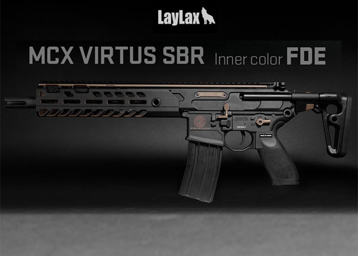 Laylax: SIG Air MCX VIRTUS SBR With FDE Inner Colour