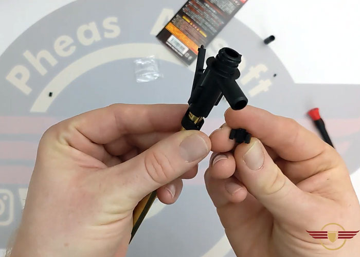 Pheas Airsoft Installing A Flat Hop Into A KWA T6 AEG