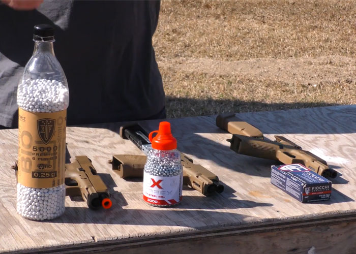 Airsoft GLOCK vs Airgun BB GLOCK vs 9mm GLOCK 19X Popular Airsoft