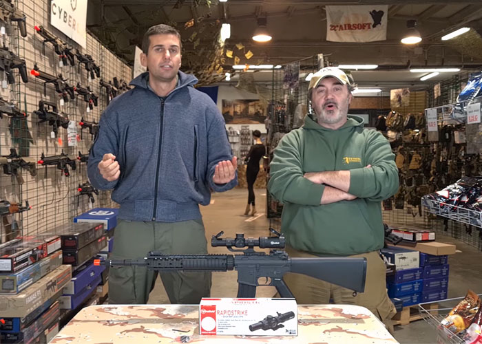 22QB Airsoft Firefield Rapid Strike 1-6x24 Review