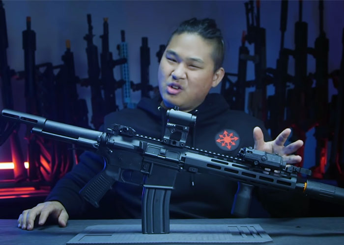 Airsoft GI On The PTS Unity Optics Risers
