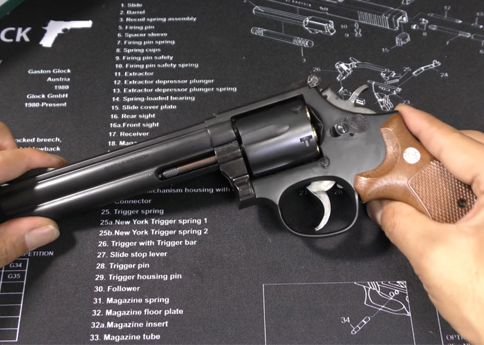 Marushin S&W M586 Assembly Process | Popular Airsoft: Welcome To