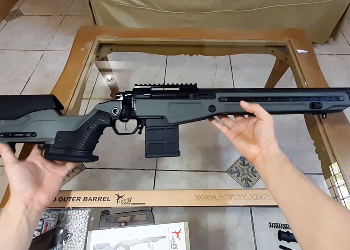 Miko Teevee Upgraded Action Army T10 OD Short With Twisted Barrel
