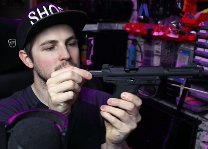 StayFreshShoe Airsoft With The Action Army AAP-01