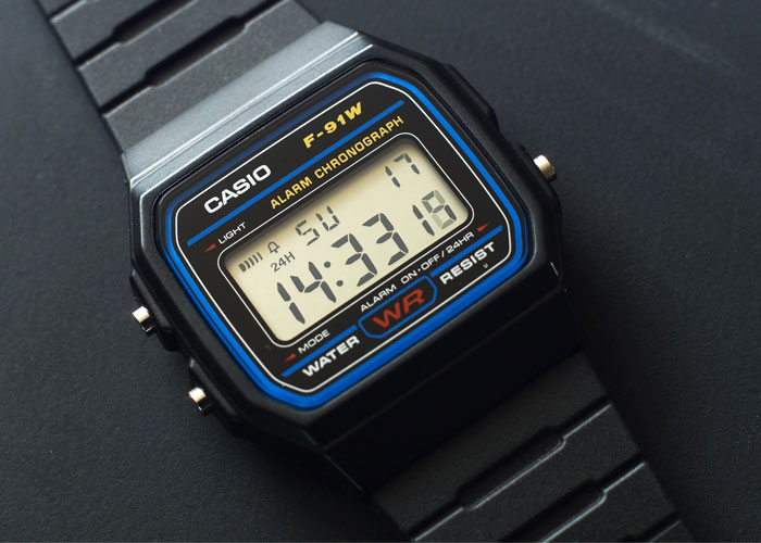 Casio F-91W Watch (Wikimedia)