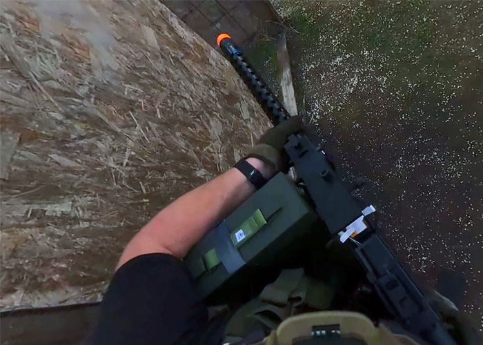 Dreadonyx Heavy Airsoft With The M1919