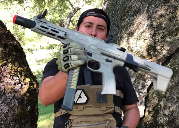 Infamous Airsoft With The ICS CXP MARS PDW9