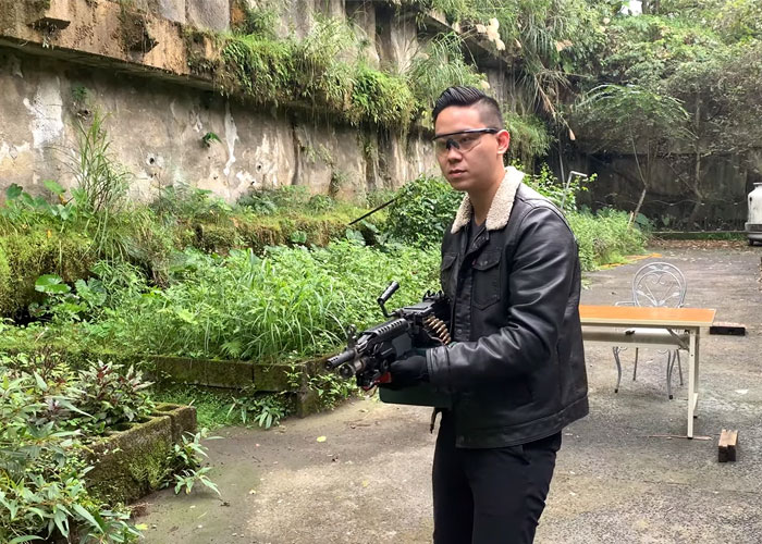 Jeff The Kid TOP M249 AEG Unboxing