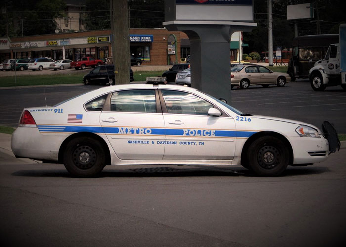 Metropolitan Nashville Police Department Police Car