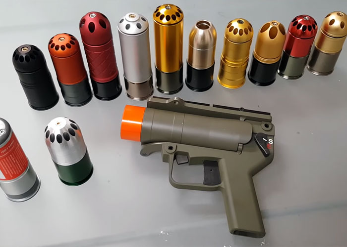 Airsoft Grenade Launcher Ammo