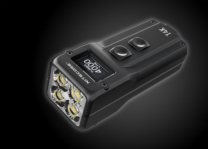 Nitecore T4K 4000 Lumen Keychain Flashlight