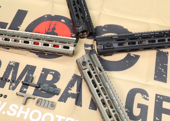 Shooter Combat Gear Airsoft Artisan G-Style SMR Handguards