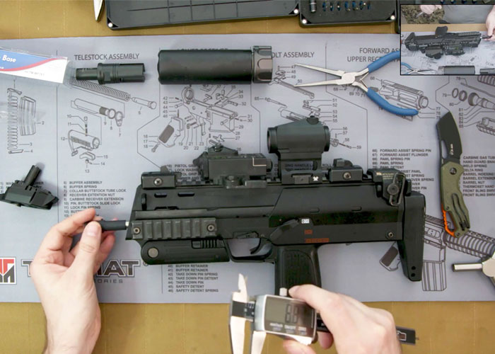 Tokyo Marui MP7A1 Upgrade With Azrel | Popular Airsoft
