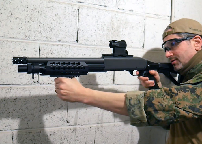 Scarfab94 Begadi Sport Metal Shotgun With Keymod Handguard 