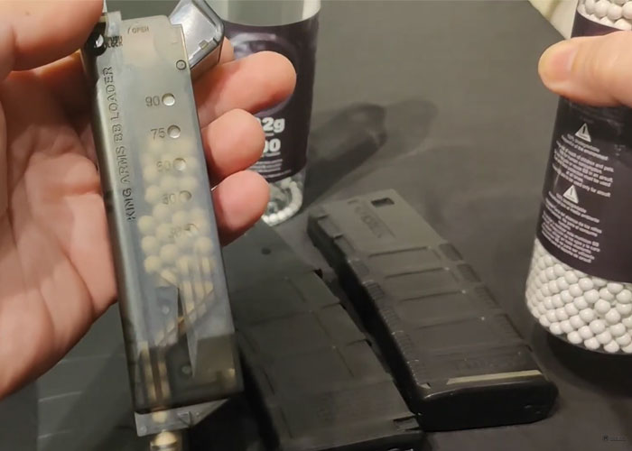 Loading An Airsoft Magazine With A BB Loader Popular Airsoft