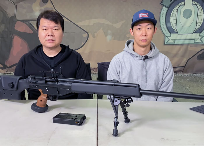 Airsix TV: VFC PSG-1 Gas Blowback Rifle