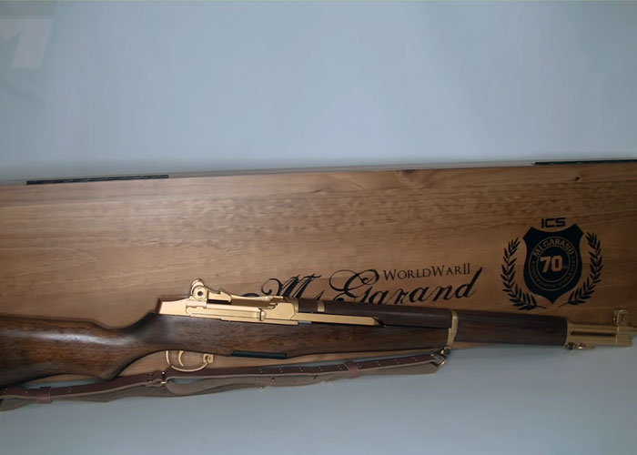 Airsoft Mike ICS M1 Garand Gold Edition Popular Airsoft To