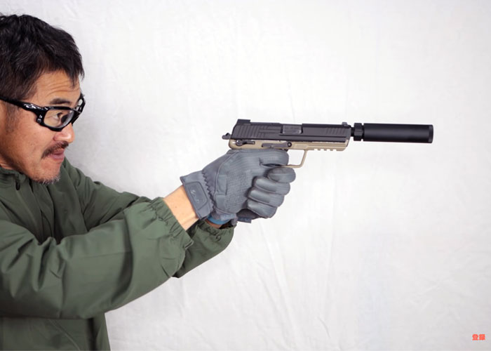 Mach Sakai With The Tokyo Marui HK45 Tactical GBB