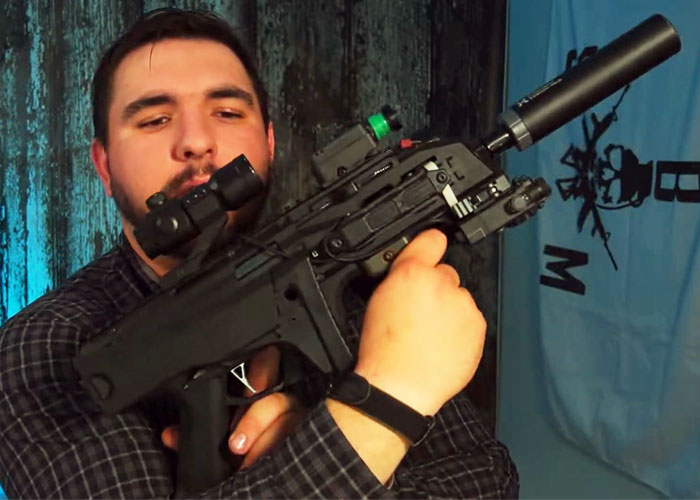 PackMule Airsoft ASG Scorpion EVO A3 Dual Sector Gear Build