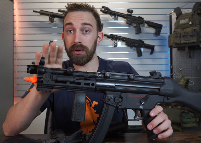 Using Midwest Industries Rails On Airsoft Guns Popular Airsoft To The Airsoft World