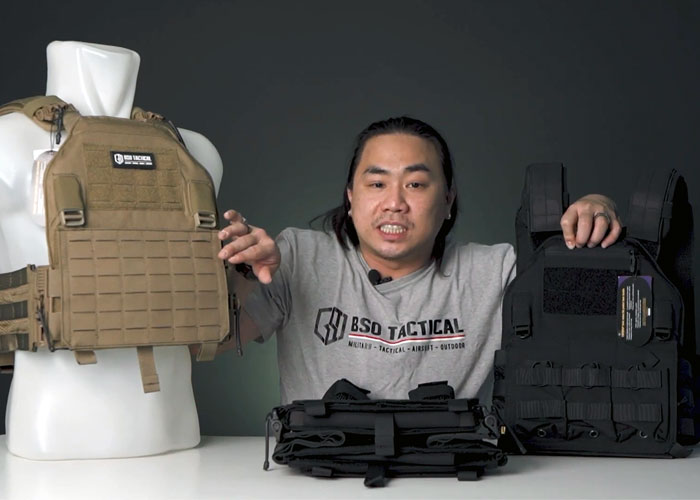 BSO Tactical Emerson Gear LAVC W/ROC Laser Cut MOLLE Tactical Vest