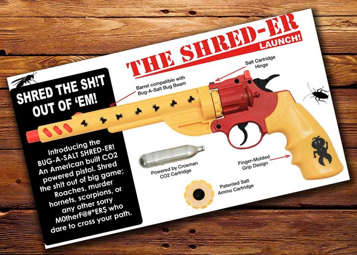 Bug-A-Salt SHRED-ER Revolver Kit