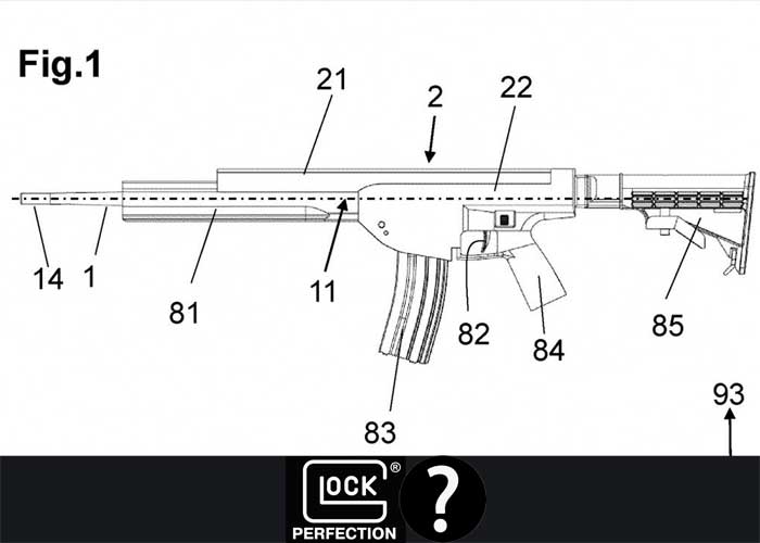 Glock Rifle Patent Design