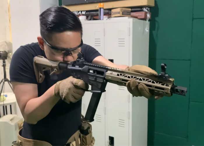 Jeff The Kid Unboxing The King Arms TWS 9mm SBR GBB