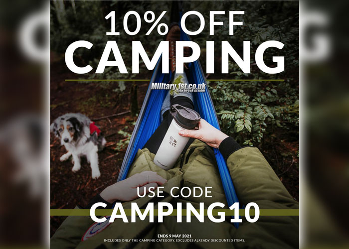Military 1st Camping Sale 2021