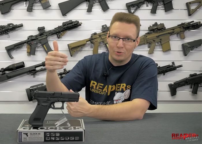 Reapers Airsoft: VFC Glock 45 GBB Pistol