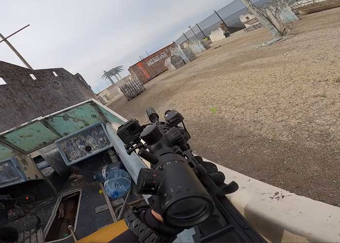 Airsoft Alfonse M14 EBR AEG Gameplay