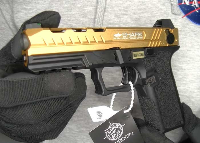 Airsoft Mike Poseidon PPW-P18 Shark GBB Pistol Unboxing