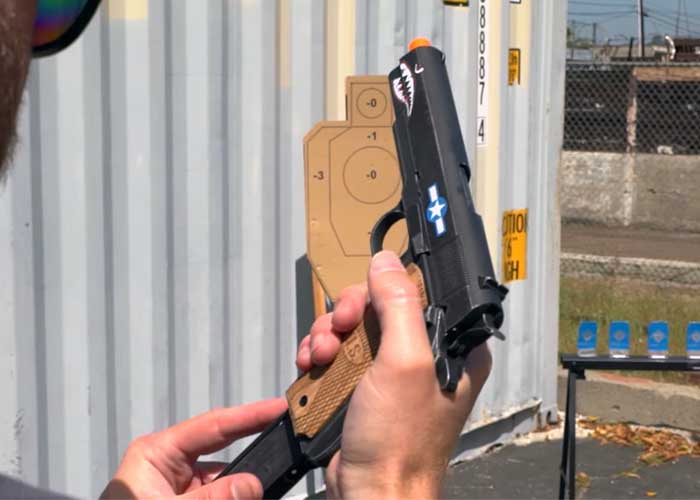 Evike.com Cybergun Auto-Ordnance Custom 1911 Series Snap Shot