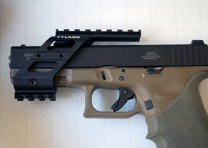 Moondog Fyland Picatinny Rail Mount for Pistols Popular Airsoft