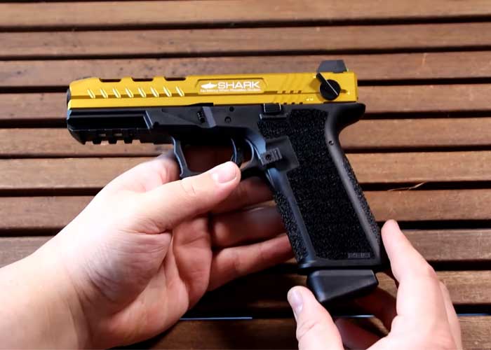 Timerzanov Airsoft: Poseidon P18 Shark GBB Pistol