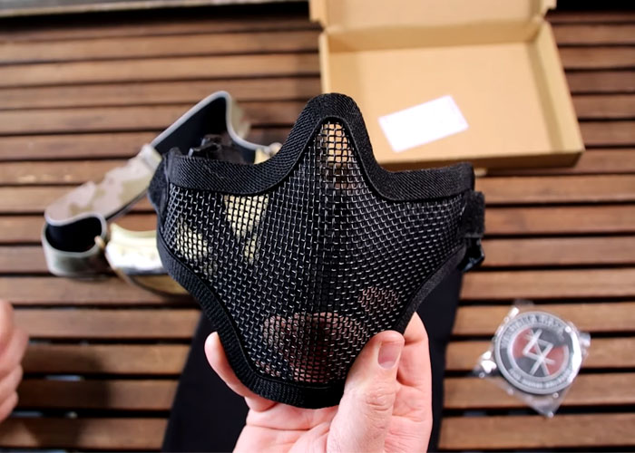 Airsoft Face Mesh Mask From Valhalla Mask Popular Airsoft To