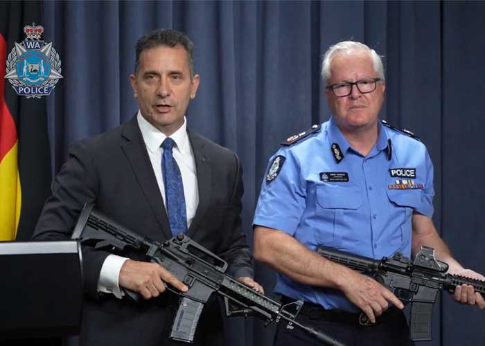 WA Police Gel Blaste Concerns Livestream