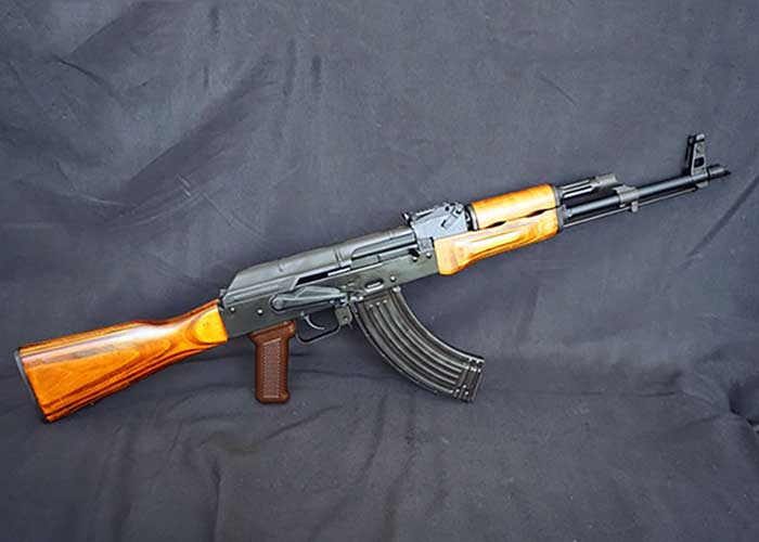 Airsoft Locos GHK AKM Full Metal GBB Rifle With Real Wood