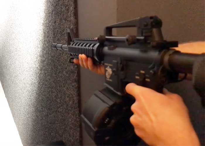 AirsoftPro E&C M4 R.I.S. Advanced Test