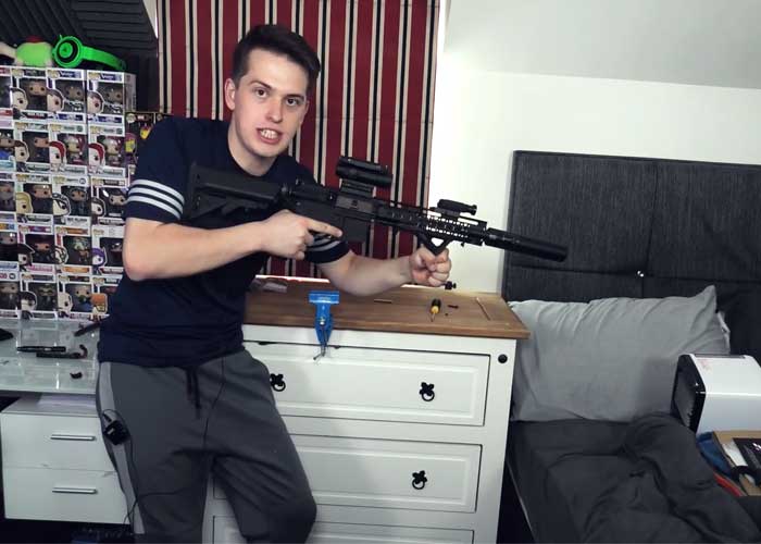 Gamergasm Rebuilding An Airsoft Custom M4