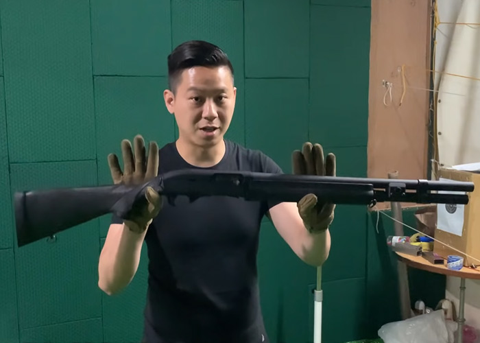 Maruzen Shell Ejecting M110 Airsoft Shotgun Popular Airsoft