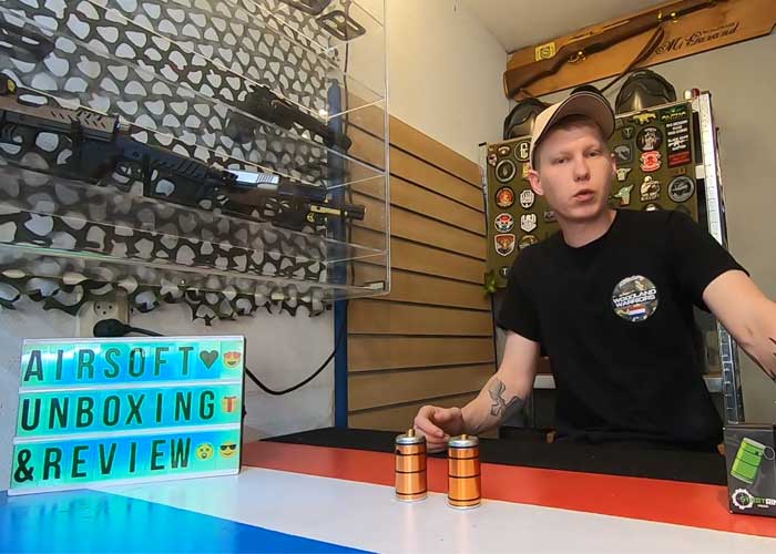 Woodland Warriors NL Strataim Epsilon Airsoft Grenade Review