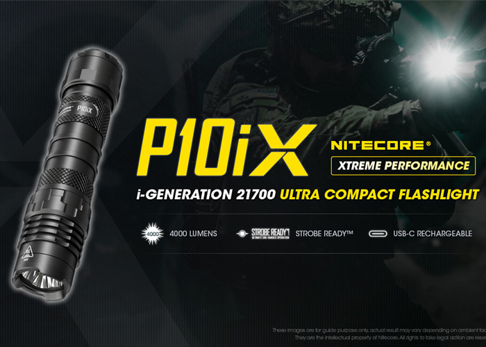 Nitecore P10iX Xtreme Performance Compact Flashlight