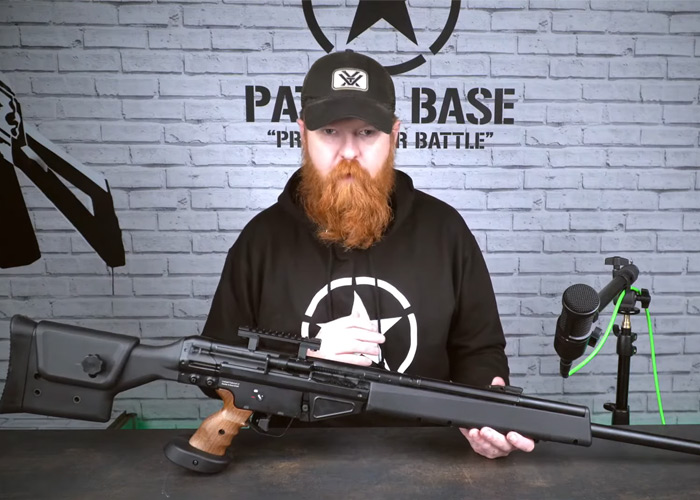 Patrol Base Umarex HK PSG1 Gas Blowback Rifle At Patrol Base