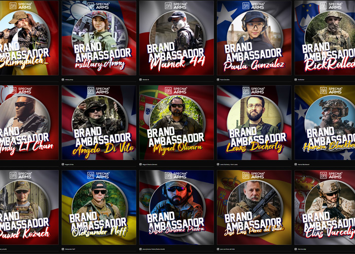 Specna Arms Brand Ambassadors 2021