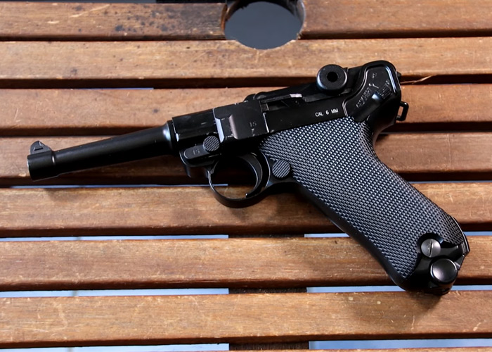Timerzanov Airsoft: KWC Luger P08 CO2 GBB 