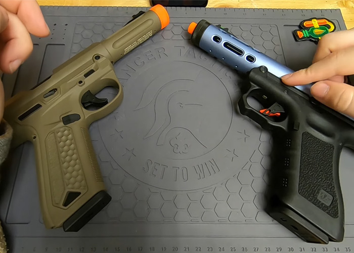 Action Army AAP-01 Vs WE Airsoft Galaxy G Series | Popular